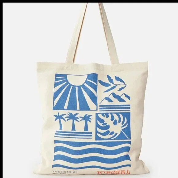 Rip Curl - Mixed Shopper 3L Tote - White - Picture 1 of 4